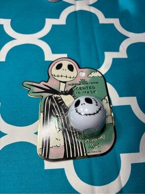New Nightmare Before Christmas Jack Skellington Scented Lip Mask - White